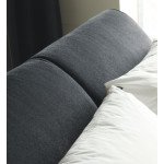 Wholesale DeRucci Bed Frame KB-117 (Dark Gray)